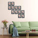 12-Pack 3.5 × 5 in Black Picture Frames