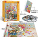 Puzzles for Adults 1000 Pieces Flowers, Puzzle 1000 Pieces, 1000 Piece Puzzle for Adults Suitable for Home Décor with 1: