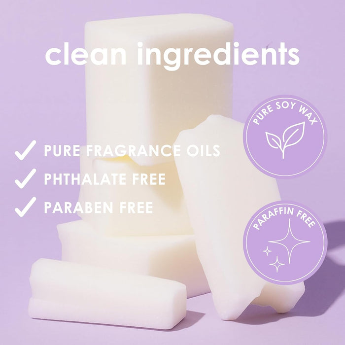 Pet Safe Wax Melts | Non Toxic Soy Wax Cubes for Warmers | Odor Eliminating Home Fragrance | Natural, Paraffin-Free, Lon