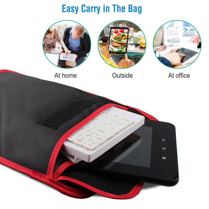 80-Key Mini USB Wired Keyboard with Carry Bag