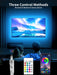 TV Lights Behind, 19.68ft LED Lights for 55-85 Inch TV, RGB TV Backlight, Music Sync Bluetooth APP and Remote Control Strip Lights USB Powered for Bedroom Gaming Room Decor