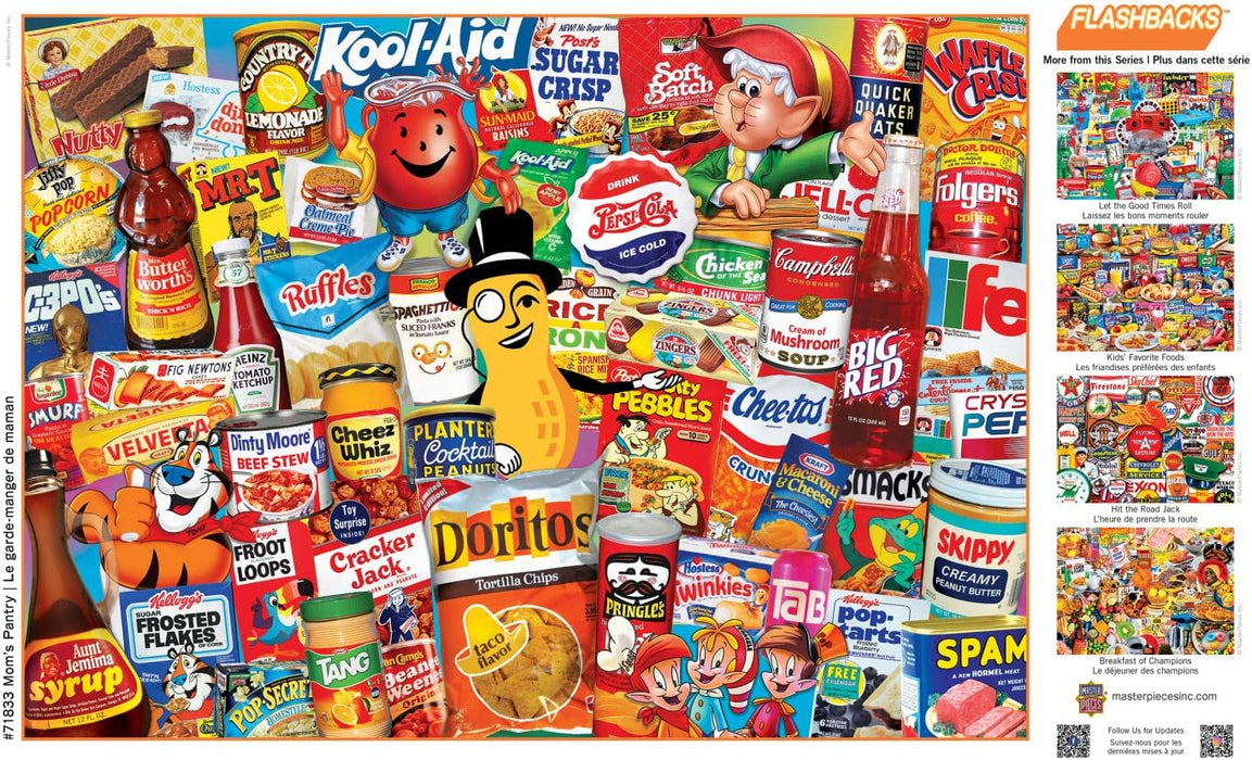 1000 Piece Jigsaw Puzzle Mom’s Pantry | Vintage Kitchen Art
