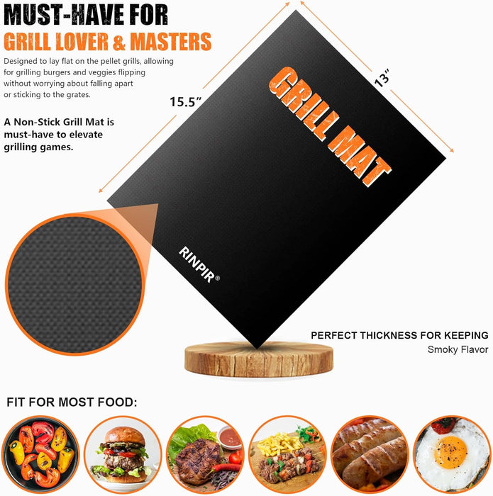 31pcs BBQ Grill Accessories Gifts for Men Dad, Heavy Duty Grilling Tools Gift Set for Father‘s Day, Stainless Steel BBQ 