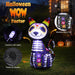 4.4FT Halloween Inflatables Outdoor Decoration, Day of The Dead Black Cat