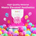 Assorted Latex Rainbow Balloons 100 Pack 12 inch