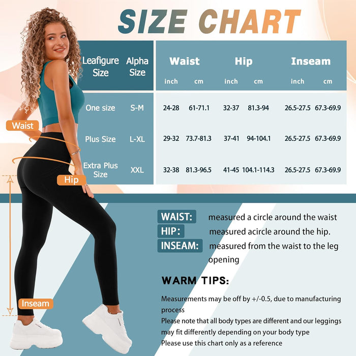 High Waisted Leggings Women with Pockets