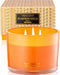 Luxury Pumpkin Soy Candle | Large 3 Wick Jar Candle | Halloween & Fall Decor | Up to 40 Hours Burning | 100% Natural Soy Wax | Relaxing Aromatherapy Candle | Halloween Fall Candle Gift