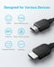 HDMI 2.1 Cable,4K@240Hz HDMI Cord, 48Gbps Certified Ultra High-Speed