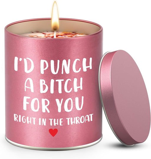 Christmas Birthday Sister Gifts for Women Her Funny Scented Candle