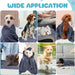 2 Pack Microfiber Dog Towels for Drying Dogs, Super Absorbent and Soft
