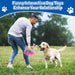 Plush Chew Toys for Large Dogs, Tough Crinkle Stuffed Animal Squeaky Interactive Toys for Small Medium Large Dogs, Keep 