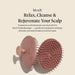 Scalp Massager for Hair Care - Shampoo Brush Scalps - Terracotta