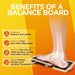 Ankle Balance Board Foot Strengthener Trainer for Pilates Balance Training Sprained Insole Stability Exercises Plantar Fasciitis