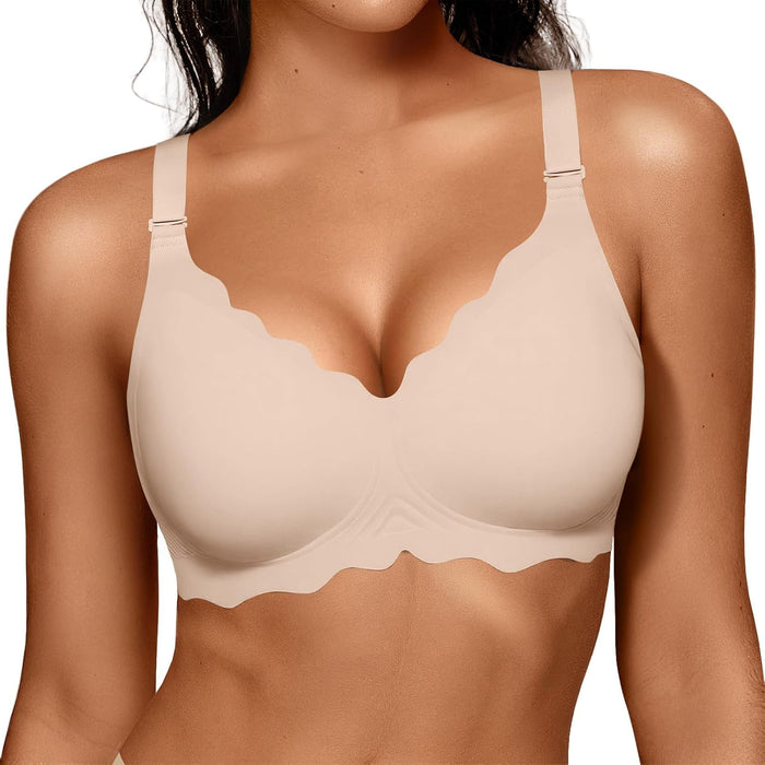 Women Value Series Jelly Bras Wireless Pushup Convertible Bra