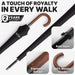 Large Umbrella for Rain & Golf, Windproof, Big, Heavy Duty Stick