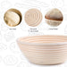 Bread Proofing Baskets Set of 2 8.5 inch Round Dough Proofing Bowls and Liners Perfect Home Sourdough Bread Baking supplies