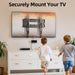 IWORBOARD 24 32 40 42 inch Fixed TV Monitor Wall Mount for 14-42 inch LED LCD Screen,Low Profile Small RV TV Mount, Easy Slim Flat Wall Bracket, Max VESA 200x200mm, 66lbs, Single Stud
