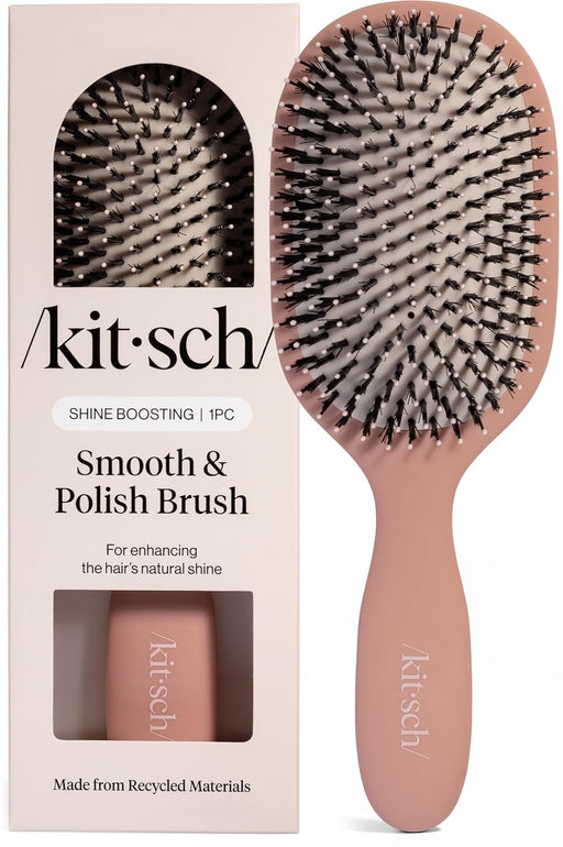 Smooth & Polish Hair Brushes For Women and Men - Terracotta