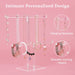 Acrylic Jewelry Stand, 2-Tier Necklace Holder, Jewelry Display Holder