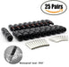 25Pairs / 50PCS Solar Connectors - Male & Female IP67 Waterproof Connector (25 Pairs Solar connectors)