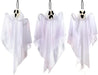 3 PCS Halloween Party Decorations 27.5" Hanging Ghosts, Cute Flying Ghosts for Front Yard Patio Lawn Garden Party Décor 