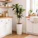 48 in Artificial Dracaena Real Touch Plant with Pot