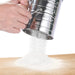 Flour Sifter, Hand Crank Sifter for Baking with Fine Mesh Rotary