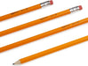 Wood-Cased #2 Pencils for Writing, Drawing and Sketching, Pre-sharpened, HB Soft Lead with Erasers, Teacher Supplies, 150 Count, Yellow