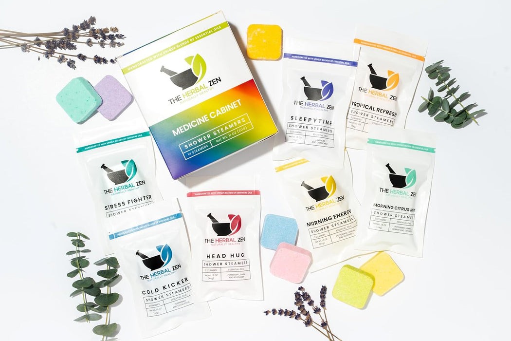 Shower Steamers Aromatherapy Pure Essential Oils - 14 Pack