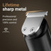 Rechargeable Beard Trimmer for Men: 𝟏𝟐-in-1 Grooming Kit