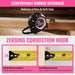 25-FT Tape Measure with Fractions, 3 Brakes Retractable Measuring Tape, Compact Measurement Tape with Magnetic Hook, Nyl