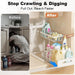 Under Sink Organizer, L-Shaped 2 Tier Pull Out Cabinet Organizer
