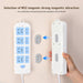 Magnetic Remote Control Holder Wall Mount - 4 Pcs Multicolor