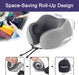 Neck Pillow for Traveling, Upgraded Travel Neck Pillow for Airplane 100% Pure Memory Foam Travel Pillow for Flight Headr