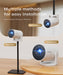 2026 Upgraded HY300PRO Mini Projector with WiFi and Bluetooth, Portable Projector 4K Support, Auto Keystone, 180 Degree Rotation, Smart Proyector for Home Outdoor