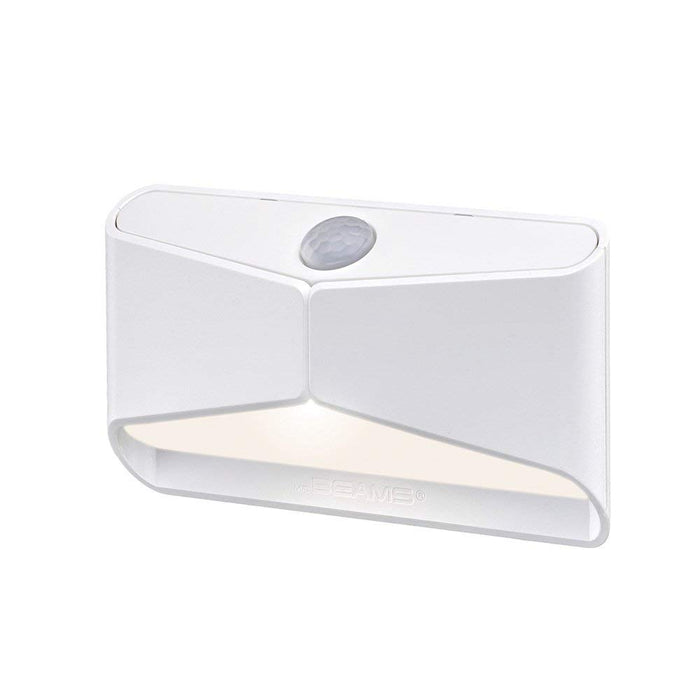 Mr. Beams MB710 LED Nightlight, Wireless, Battery-Powered, Motion-Sensing For Use In Bedroom, Stairs, Nursery, Kitchen & More, Three-Pack, White,MB710-WHT-03-00