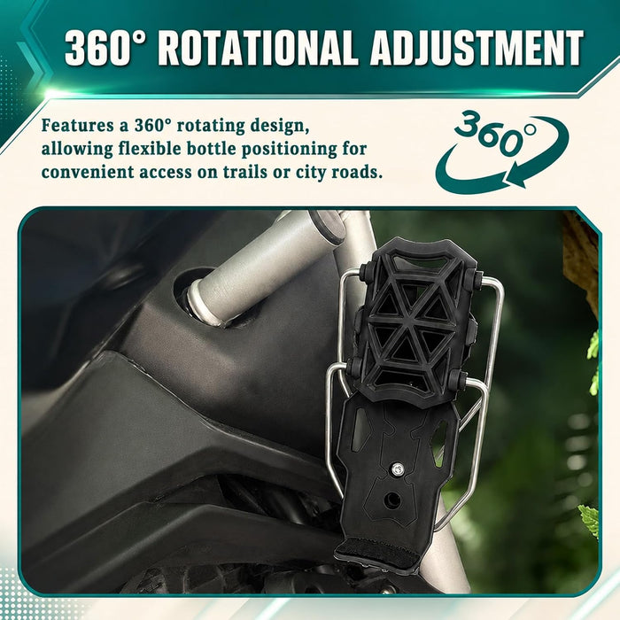 Adjustable Bike Water Bottle Holder,Bike Bottle Holder Fit 0.87-1.26" Frame