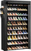 10-Tier Shoe Rack with Cover, Tall Shoe Shelf, 33" Wide, Black
