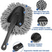 Car Interior Duster Detail Brush Cleaning Gel Kit, Dust Remover