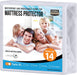 Waterproof Mattress Protector Twin Size, Premium Terry Mattress Cover 200 GSM, Breathable, Fitted Style with Stretchable Pockets (White)