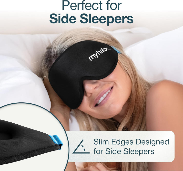 Sleep Mask for Men and Women, 3D Blackout Eye Masks for Sleep