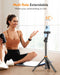 62" Phone Tripod, Tripod for iPhone & Selfie Stick with Remote