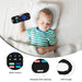 2 Pack Silicone Teething Toys for Babies 0-6 Months, Teethers for Babies 6-12 Months, Remote Teether for Baby, Sensory T