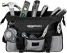 65 Piece Home Repair Tool Kit Set With Carrying Bag, Hand Tools, Socket Set, SAE and Metric, Silver, Black