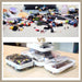 Clear Zipper Pouches, Hard Shell Zipper Case (M+3S)