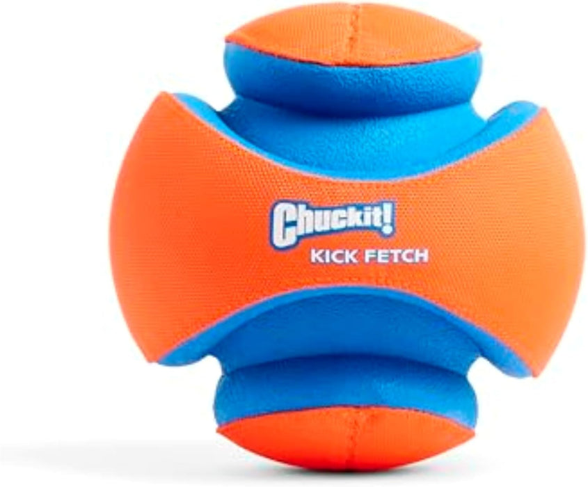 Kick Fetch Ball Dog Toy, Large, 8in, for Large Dogs, Floats