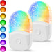 Night Lights Plug Into Wall,Color Changing Night Light for Kids