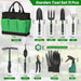 11-Piece Garden Tools Set Heavy Duty with Ergonomic Handles