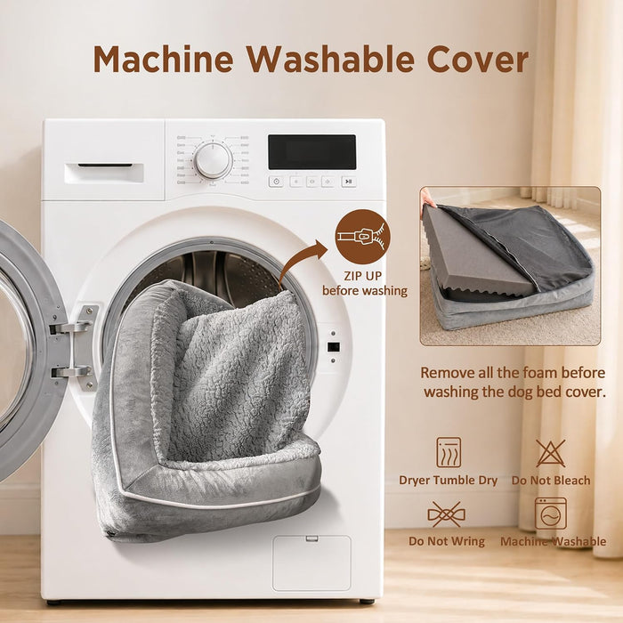 Waterproof Orthopedic Dog Bed for Extra Large Dogs
