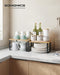 Cabinet Organizer Shelf, Set of 2 Spice Rack, Kitchen Storage